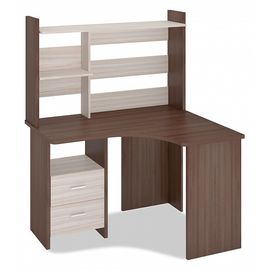  Стол компьютерный Домино Лайт СКЛ-Угл120+НКЛ-120, фото 1 