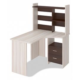  Стол компьютерный Домино Лайт СКЛ-Угл120+НКЛ-100, фото 1 