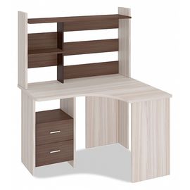  Стол компьютерный Домино Лайт СКЛ-Угл120+НКЛ-120, фото 1 