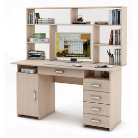  Стол компьютерный Лайт-7Я СН, фото 1 