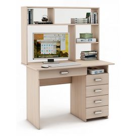  Стол компьютерный Лайт-5Я СН, фото 1 