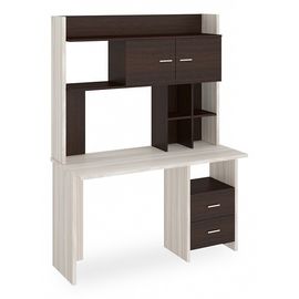  Стол компьютерный Домино Lite СКЛ-Прям130+НКЛХ-130, фото 1 