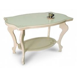  Стол журнальный Берже-1 цвет слоновая кость, фото 1 