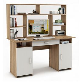  Стол компьютерный Лайт-6Я СН, фото 1 