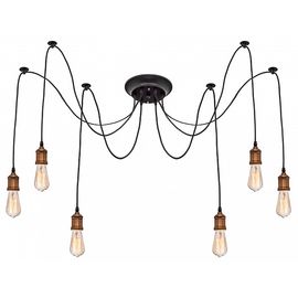  Подвесной светильник Spider LOFT1162A/6, фото 1 