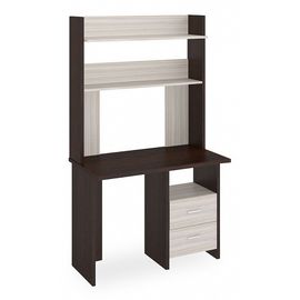  Стол компьютерный Домино Lite СКЛ-Прям100+НКЛХ-100 ВК, фото 1 