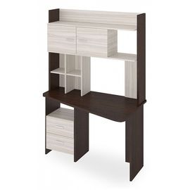  Стол компьютерный Домино Lite СКЛ-Трап120+НКЛХ-120, фото 1 