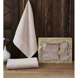  Набор из 2 полотенец для ванной Katia S.070пудра, фото 1 