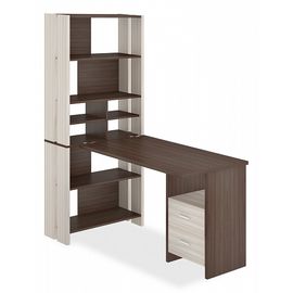  Стол компьютерный Домино Лайт СТЛ-ОВХ+С120Прям, фото 1 