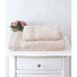  Набор из 2 полотенец для ванной Nelsi S.069пуд, фото 1 