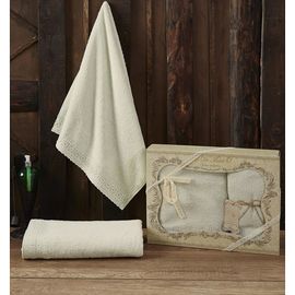  Набор из 2 полотенец для ванной Katia S.070крем, фото 1 