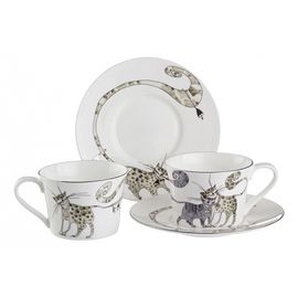  Набор из 2 чайных пар Котики 264-400, фото 1 