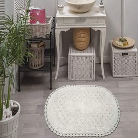  Коврик для ванной (50x70 см) Avrora S.142крем, фото 1 