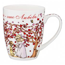  Кружка (400 мл) Дерево Сердец 415-2086, фото 1 