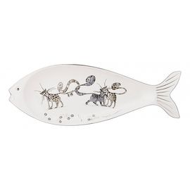  Блюдо декоративное (38 см) Котики 264-1044, фото 1 