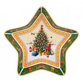  Блюдо декоративное (17.5x17.5x3.5 см) Christmas collection 85-1610, фото 1 
