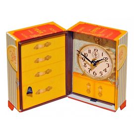  Настольные часы (8x14 см) Paris Trunk BCPT5S, фото 1 