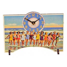  Настольные часы (13x19 см) At The Beach POTATB, фото 1 