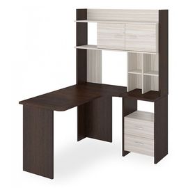  Стол компьютерный Домино Lite СКЛ-Угл130+НКЛХ-120 ВК ПРАВ, фото 1 