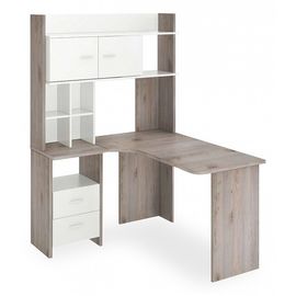  Стол компьютерный Нельсон Lite СКЛ-Угл130+НКЛХ-120, фото 1 