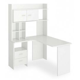  Стол компьютерный Нельсон Lite СКЛ-Угл130+НКЛХ-120 БЕ ЛЕВ, фото 1 