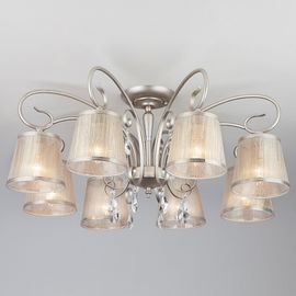  Потолочная люстра Liona 60065/8 серебро, фото 1 