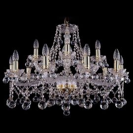  Подвесная люстра 1413/10+5/300/G/Balls, фото 1 