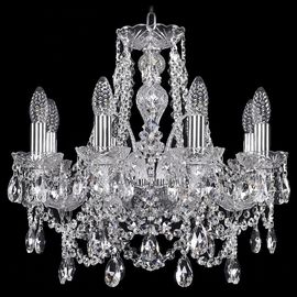  Подвесная люстра 1411/8/160/Ni, фото 1 