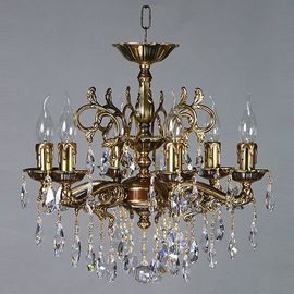  Подвесная люстра Leon 2128/6 PB Tear Drop, фото 1 