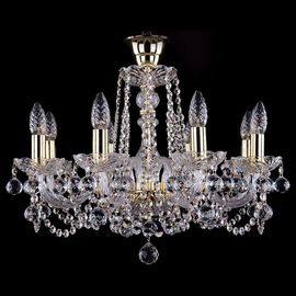  Подвесная люстра 1402/8/195/G/Balls/Tube, фото 1 