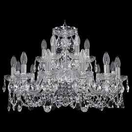  Подвесная люстра 1402/12+6/240/Ni, фото 1 