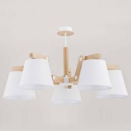  Люстра на штанге Joga White R 23975, фото 1 