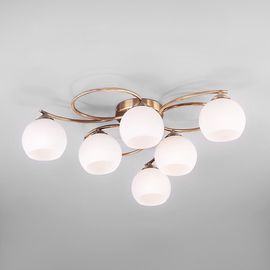  Потолочная люстра Alba 30144/6 античная бронза, фото 1 