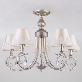  Люстра на штанге Incanto 60069/5 серебро, фото 1 