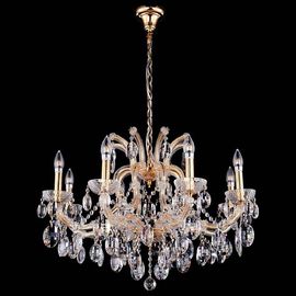  Подвесная люстра HOLLYWOOD SP8 GOLD, фото 1 