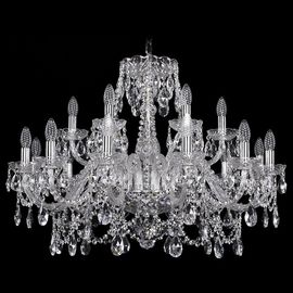  Подвесная люстра 1411/12+6/300/Ni, фото 1 