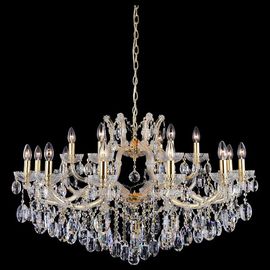  Подвесная люстра 18 HOLLYWOOD SP12+6 GOLD, фото 1 