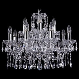  Подвесная люстра 1413/8+4/200/Ni, фото 1 