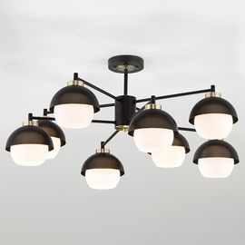  Люстра на штанге Nocciola 70106/8 черный, фото 1 