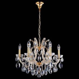  Подвесная люстра HOLLYWOOD SP6 GOLD, фото 1 