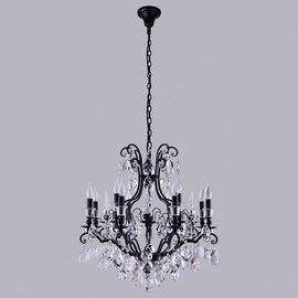  Подвесная люстра 13 MAGNIFICO SP13 BLACK/TRANSPARENT, фото 1 