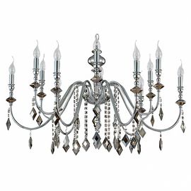  Подвесная люстра Mercedes MERCEDES SP6+6 CHROME/SMOKE, фото 1 