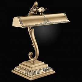 Настольная лампа декоративная 1000 P 1000/2 BRONZO, фото 1 