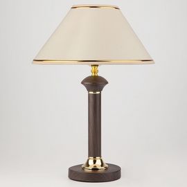  Настольная лампа декоративная Lorenzo 60019/1 венге, фото 1 