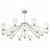  Подвесная люстра Ralar MOD068PL-18CH, фото 1 