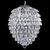  Подвесной светильник CHARME SP4 CHROME/TRANSPARENT, фото 1 