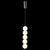  Подвесной светильник Desi DESI SP5 CHROME/WHITE, фото 5 