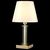 Настольная лампа декоративная NICOLAS LG1 GOLD/WHITE, фото 5 