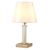  Настольная лампа декоративная NICOLAS LG1 GOLD/WHITE, фото 3 