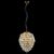  Подвесной светильник CHARME SP6 GOLD/TRANSPARENT, фото 2 